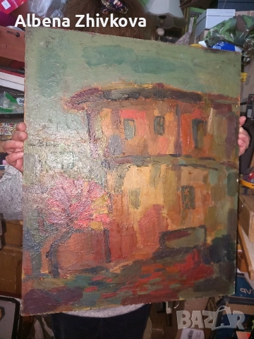 стара картина, снимка 2 - Картини - 52000099