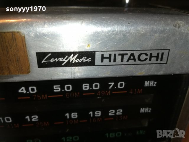 hitachi sct-1151r level matic-made in japan, снимка 8 - Радиокасетофони, транзистори - 30228016