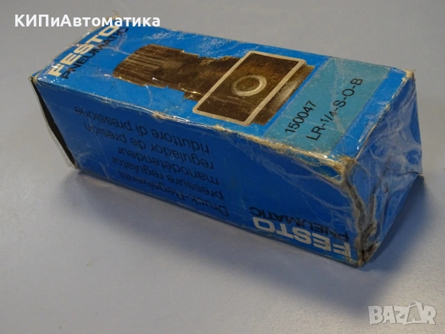 пневматичен регулатор Festo LR-1/4-S-O-B 15 0047 Pneumatic Pressure Regulator 0-10Bar, снимка 7 - Резервни части за машини - 53151584