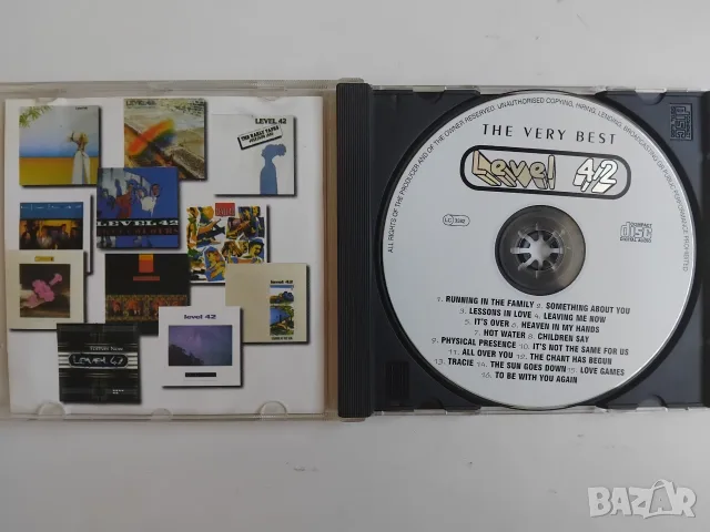 Level 42 The very best - матричен диск музика, снимка 2 - CD дискове - 56120348