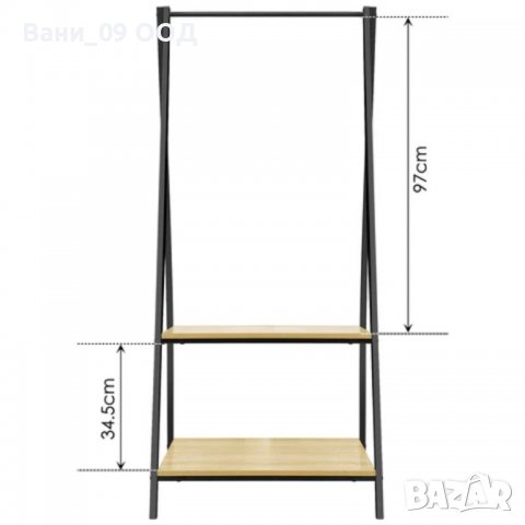 Закачалка в индустриален стил, снимка 2 - Закачалки - 36876675