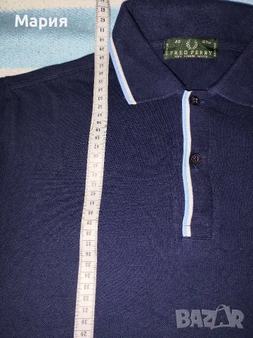 Тениска Fred Perry cropped, размер S, снимка 6 - Тениски - 55848335