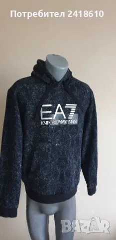 Emporio Armani EA7 Hoodie Mens Size L/XL НОВО! ОРИГИНАЛ! Мъжки Суичър!, снимка 4 - Суичъри - 48214478