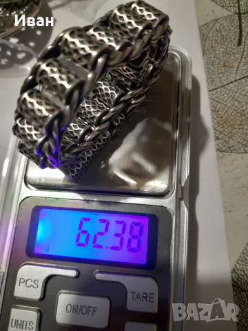 Две гривни и синджир сребро пр925, снимка 4 - Гривни - 48242823