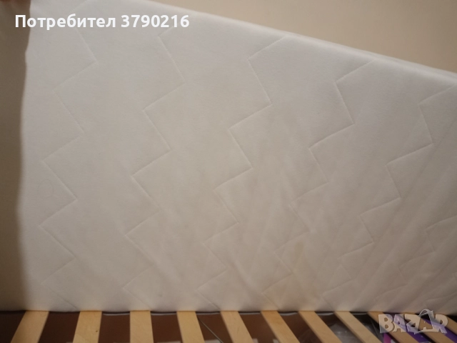 Детско легло Икеа с матрак (мемори)160/70 +протектор, снимка 3 - Мебели за детската стая - 52345008