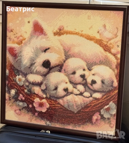 Диамантени гоблени с кръгли мъниста