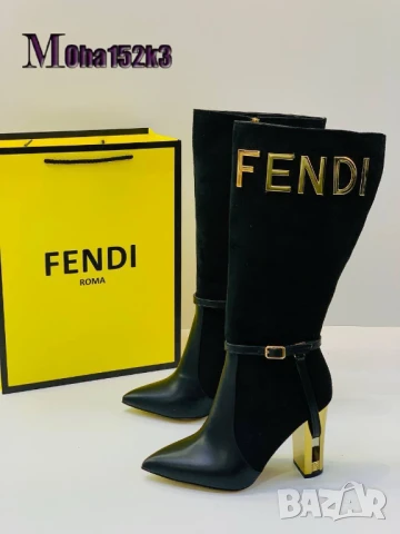 Ботуши fendi, снимка 3 - Дамски ботуши - 50761360