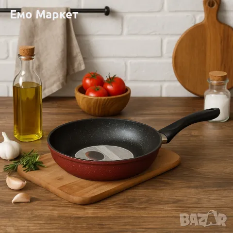 Тиган Rosberg, Дълбок, Мраморно покр., Индукция, Бордо меланж