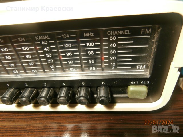 Blaupunkt Mega Clock 4000 - Radio vintage 1979, снимка 7 - Други - 44366294