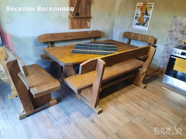 Баварски маси и пейки, снимка 8 - Градински мебели, декорация  - 34351210