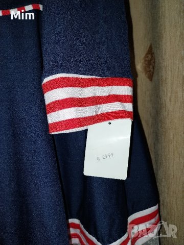 L Тъмно син моряшки дамски костьом/ рокля /, снимка 9 - Рокли - 42859035