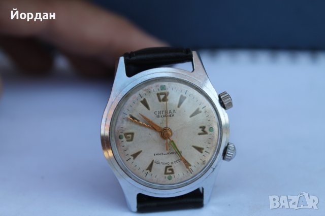 Руски часовник Полет Сигнал , снимка 2 - Мъжки - 37466116
