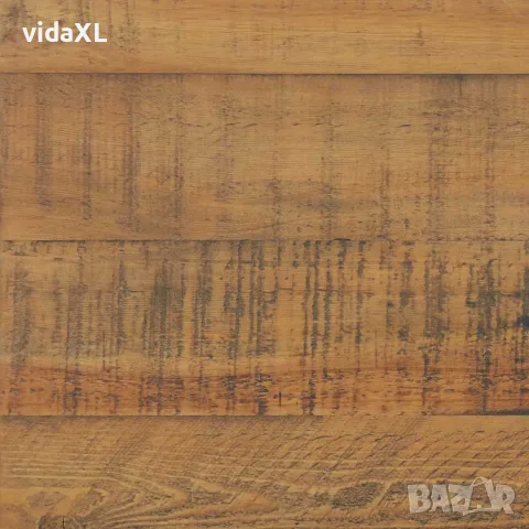 vidaXL Сайдборд, кафяв, 110x35x70 см, борова дървесина масив, снимка 6 - Бюфети - 56147205