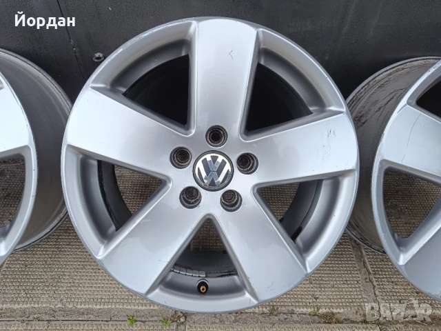 ОРИГИНАЛНИ джанти 17' цола 5x112 57,1 VW / Фолксваген АУДИ Сеат Шкода, снимка 9 - Гуми и джанти - 51238366