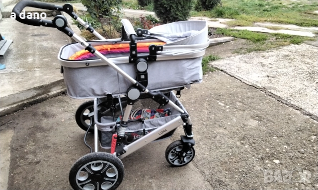 Комбинирана детска количка LORA LORELI, снимка 6 - Детски колички - 52307890