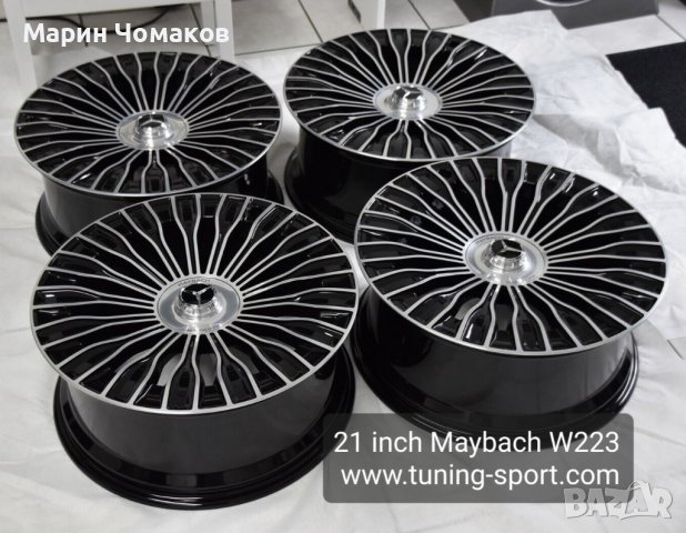 Maybach 21 цола оригинални джанти Mercedes S-class W223, снимка 3 - Гуми и джанти - 42122882