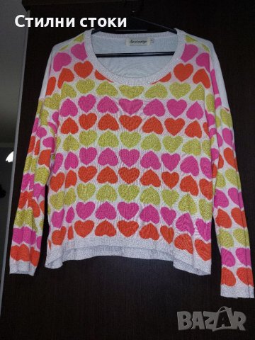 Дамска блуза на сърчица