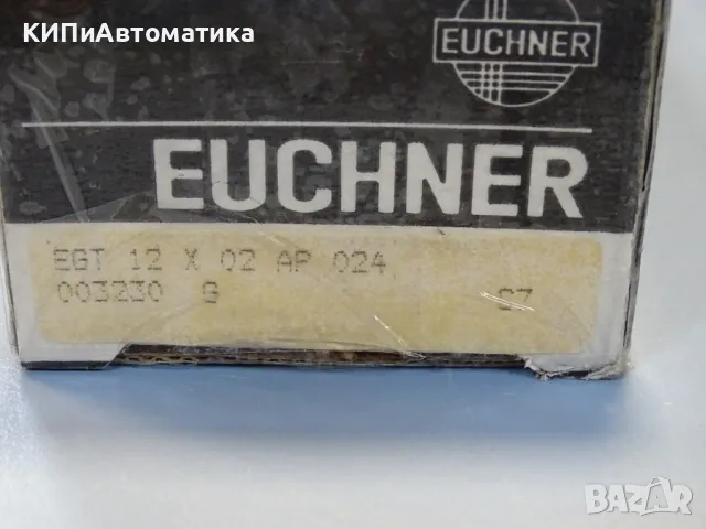 Индуктивен датчик EUCHNER EGT 12X02AP024 Inductive proximity switch 10-30VDC, снимка 10 - Резервни части за машини - 47676510