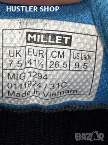 Туристически обувки MILLET FRICTION GORE-TEX. Номер 41.5, снимка 8 - Спортни обувки - 56224533