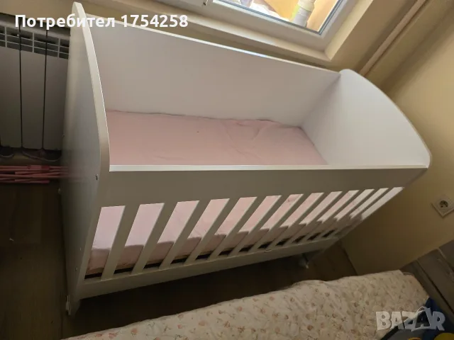 Детско креватче легло кошара 120x60, снимка 2 - Мебели за детската стая - 56290167