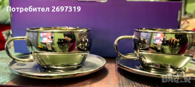 Уникален сервиз за кафе, снимка 2 - Чаши - 44913627