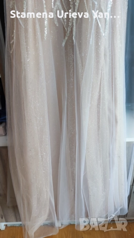 Дизайнерска официална рокля, снимка 11 - Сватбени рокли - 51789370