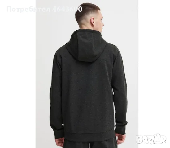 Мъжки суитшърт SOLID SDQuinton Grey, снимка 3 - Спортни дрехи, екипи - 56350509