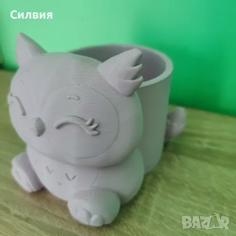 Настолен моливник „Бухалче“ 