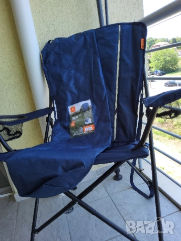 Сгъваем стол за риболов, за къмпинг, за плаж, за градината