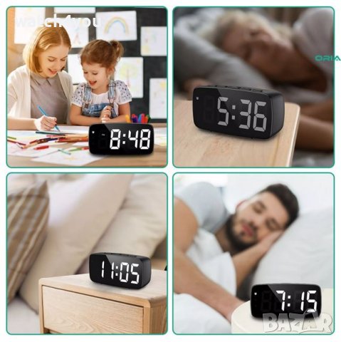 НОВ СВЕТЕЩ ДИГИТАЛЕН ЧАСОВНИК.LED ЧАСОВНИЦИ СЪС СВЕТЕЩИ ГОЛЕМИ ЦИФРИ АЛАРМА, ЕЛЕКТРИЧЕСКИ ЧАСОВНИК, снимка 10 - Други - 42070689