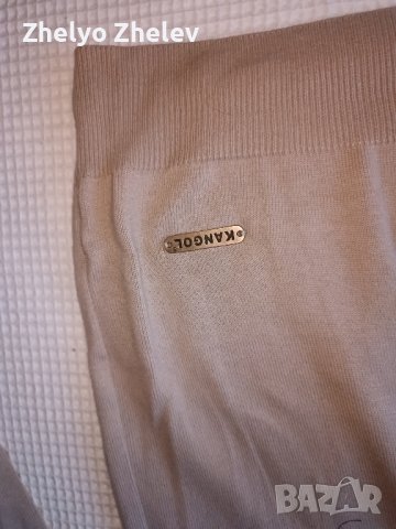 Нова блуза с яка на марката Kangol размер С ,но отговаря на М, снимка 6 - Блузи - 42815712