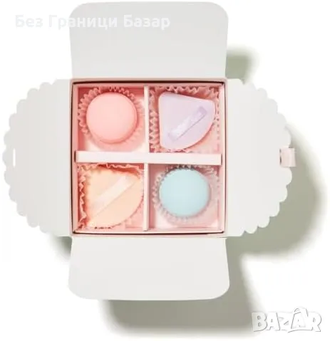 Нови Мини четки и гъбички за грим Комплект от 9 части Spectrum за жени, снимка 5 - Други - 49734474