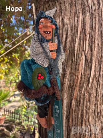 Висяща Баба Яга 30см., снимка 8 - Декорация за дома - 52263944