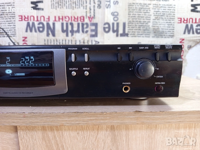 "Philips"CDR770. Audio CD Recorder, снимка 2 - Ресийвъри, усилватели, смесителни пултове - 52801021