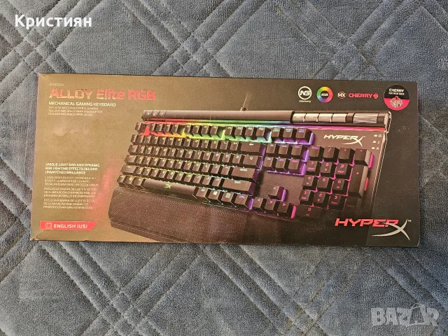 Механична клавиатура HyperX Alloy Elite RGB, снимка 4 - Клавиатури и мишки - 55844133