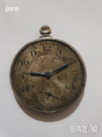 сребърен джобен часовник, снимка 9 - Джобни - 50942099
