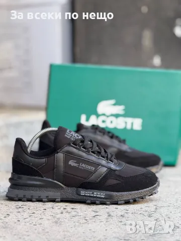 Lacoste Мъжки Маратонки👟Мъжки Спортни Обувки Лакост - 3 Налични Цвята Код E230, снимка 3 - Маратонки - 50412024