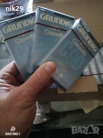 GRUNDIG Нови аудио касетки 