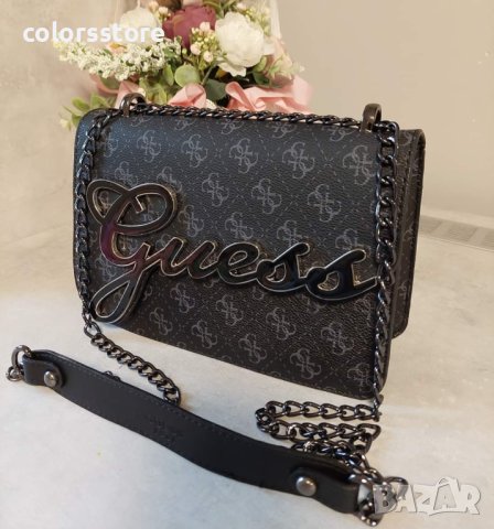 Черна чанта Guess/SG39GE, снимка 4 - Чанти - 42080038