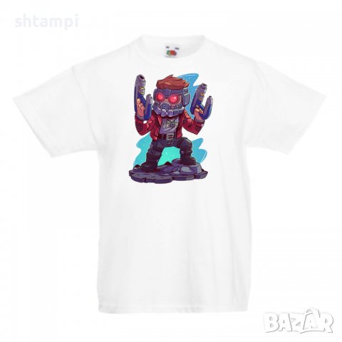 Детска тениска Marvel Star Lord Игра,Изненада,Подарък,Геймър,, снимка 3 - Детски Блузи и туники - 36735163