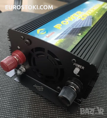 SOLINBA мрежов инвертор 500W, соларен инвертор с чиста синусоида DC11v-28v към AC190-260v, снимка 8 - Друга електроника - 56108423