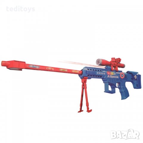 Картечницата на капитан Америка-72см, снимка 3 - Играчки за стая - 31058899