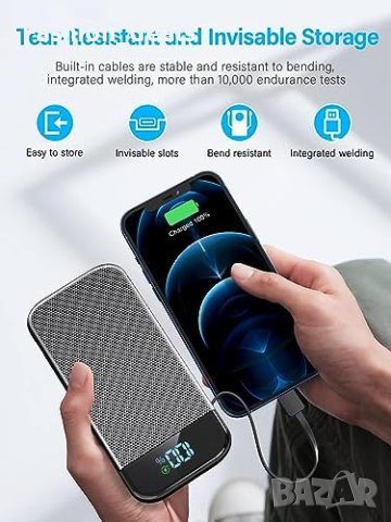 Ново Преносимо зарядно устройство Power Bank 32000mAh с LED дисплей, снимка 5 - Друга електроника - 42443549