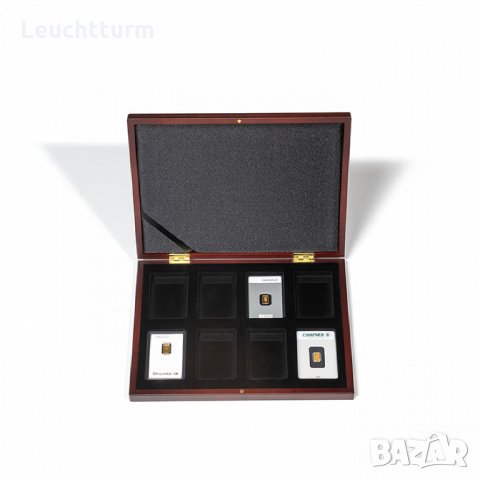  луксозна дървена кутия VOLTERRA за кюлчета в блистери