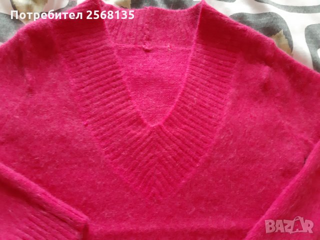 Пуловери НОВИ, топли, комфортни и елегантни в циклама и кралско синьо, снимка 2 - Блузи с дълъг ръкав и пуловери - 35525984