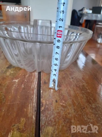 Стара стъклена форма за кекс , снимка 2 - Други ценни предмети - 52123189