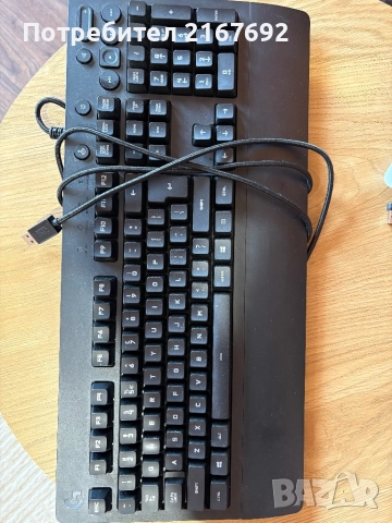 Клавиатура и мишка Logitech , снимка 2 - Клавиатури и мишки - 52183229