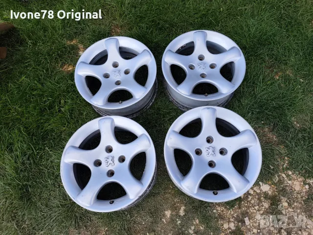 ПРОМО Алуминиеви Джанти за Peugeot Citroen 4x108 15 цола.Отлично състояние.