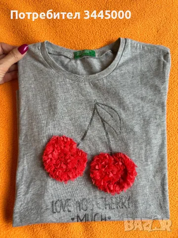 Тениска Benetton, 8-9г.