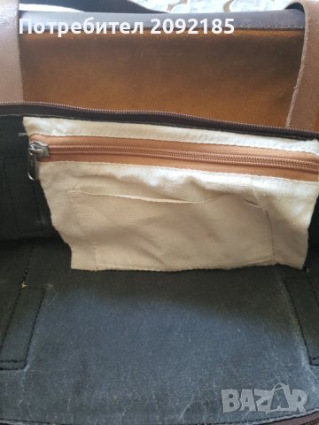 Кожена чанта, снимка 4 - Чанти - 37532890